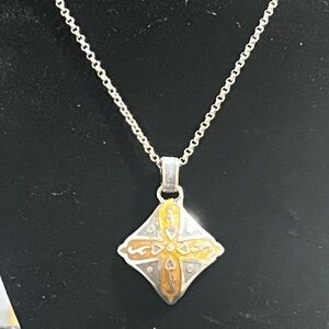 Brighton Silver-to Love Will Lead The Way pendant